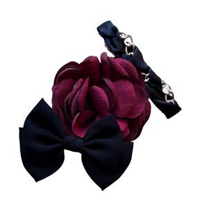 💋Git Frenched/Vibe Capsule: One Barrette & Two Alligator Clips